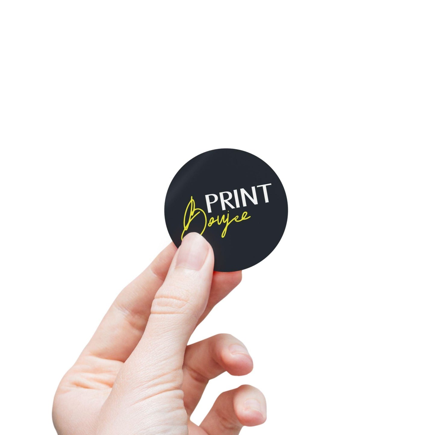 Round Sticker Label Rolls - Print Boujee